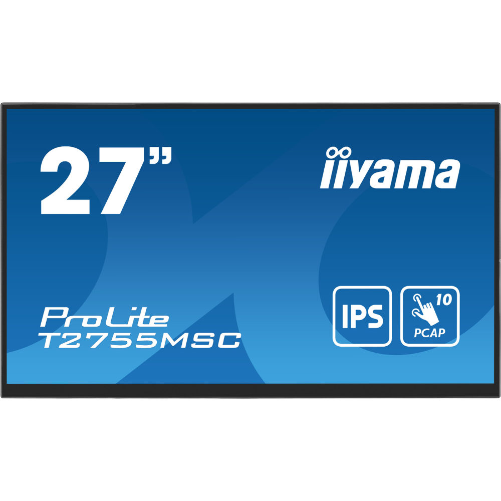 Монітор сенсорний 27" IIYAMA ProLite T2755MSC-B1 (T2755MSC-B1) фото1