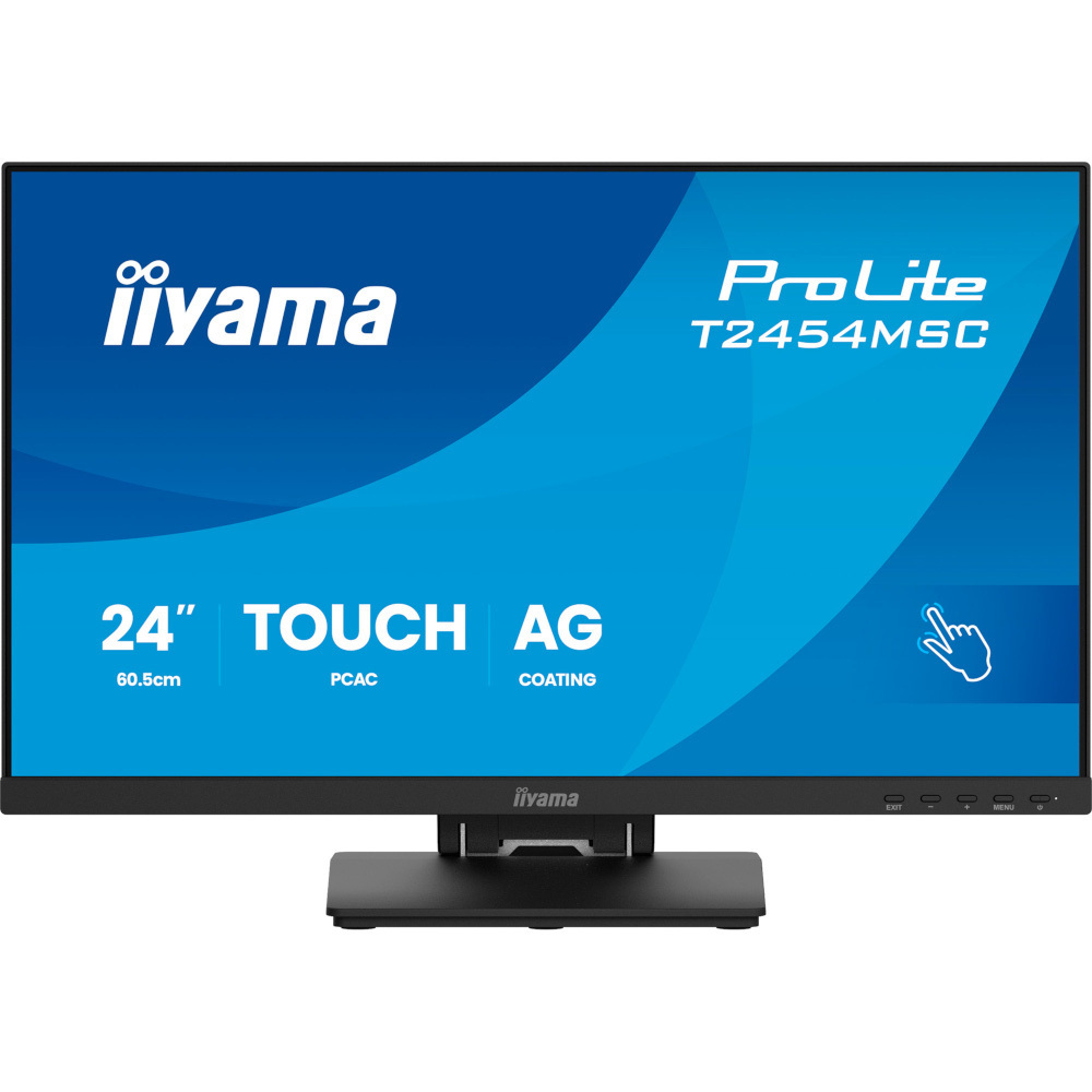 Монітор сенсорний 23.8" IIYAMA ProLite T2454MSC-B3AG (T2454MSC-B3AG) фото1