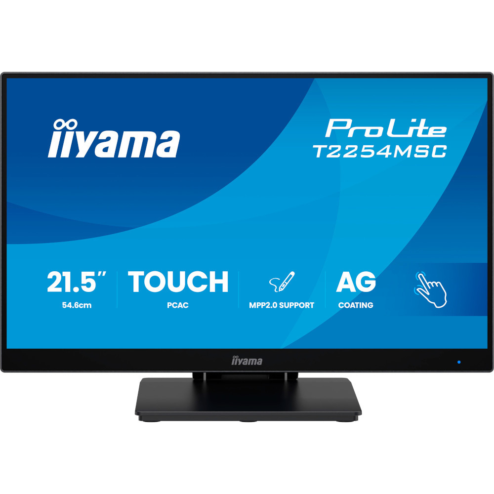 Монітор сенсорний 21.5" IIYAMA ProLite T2254MSC-B2AG (T2254MSC-B2AG) фото1