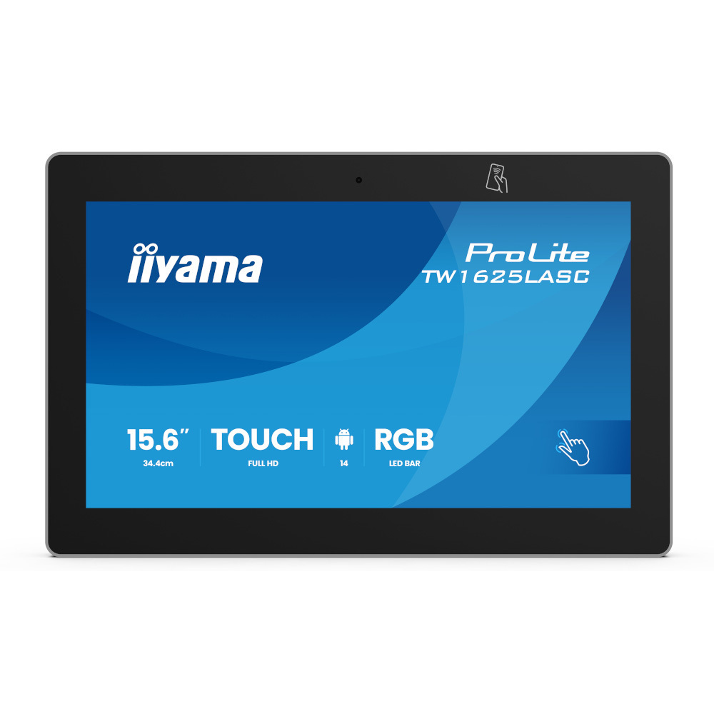 Монитор сенсорный 15.6" IIYAMA ProLite TW1625LASC-B3PNR (TW1625LASC-B3PNR) фото1