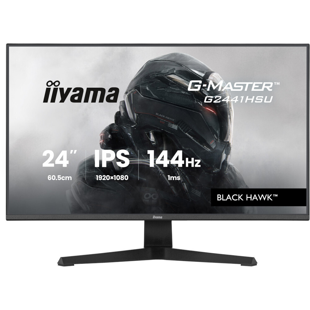 Монітор 23.8" IIYAMA G-Master G2441HSU-B1 (G2441HSU-B1) фото1
