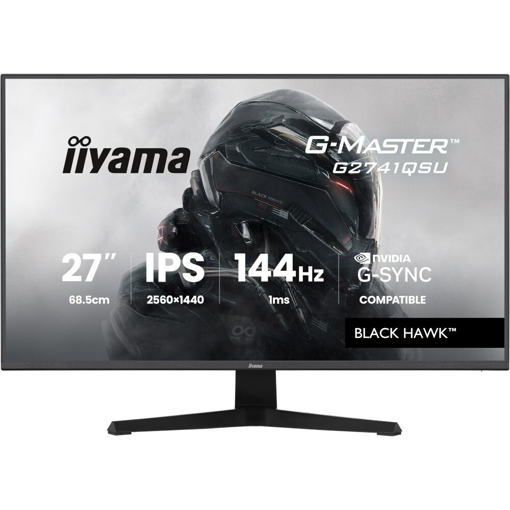 Монітор 27" IIYAMA G-Master G2741QSU-B1 (G2741QSU-B1) фото1