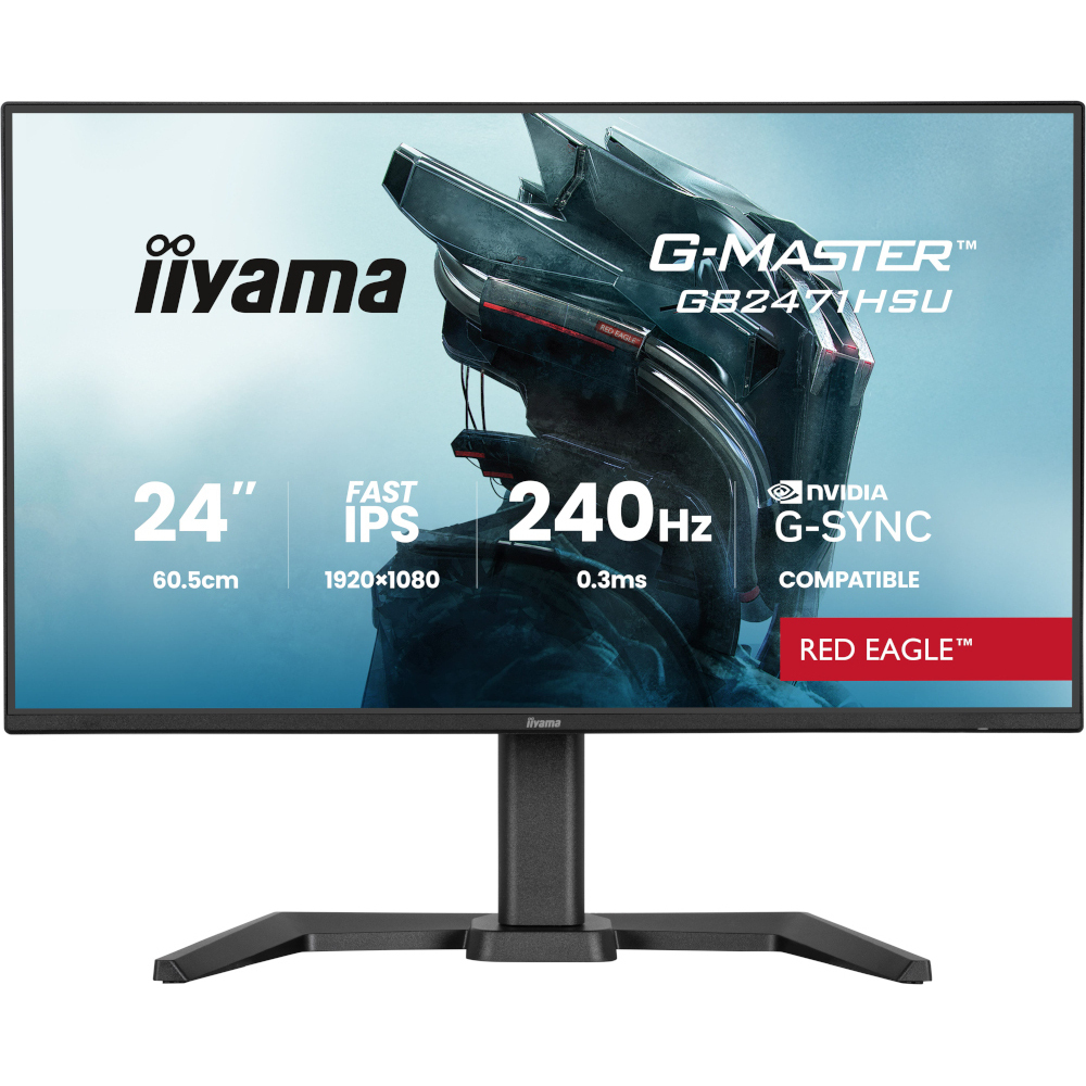 Монитор 23.8" IIYAMA G-Master GB2471HSU-B1 (GB2471HSU-B1) фото1