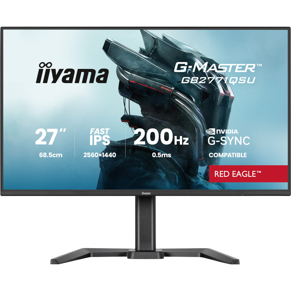 Монітор 27" IIYAMA G-Master GB2771QSU-B1 (GB2771QSU-B1) фото1