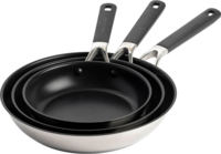 Набор сковородок KitchenAid CSS, 20+24+28 см с керамическим покрытием (CC005708-001)