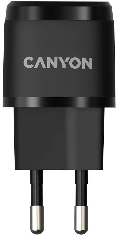 Сетевое зарядное устройство Canyon H-20-05 20W Black (CNE-CHA20B05) фото1