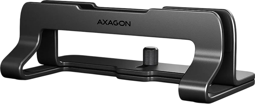 Вертикальна підставка для ноутбуків Axagon (розмір 10" – 17.3"), чорний (STND-VB) фото1