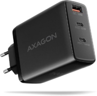 Сетевое зарядное устройство Axagon, 3x port (USB + dual USB-C), PD3.0/QC4+/PPS/Apple, 100W, Черный (ACU-DPQ100)