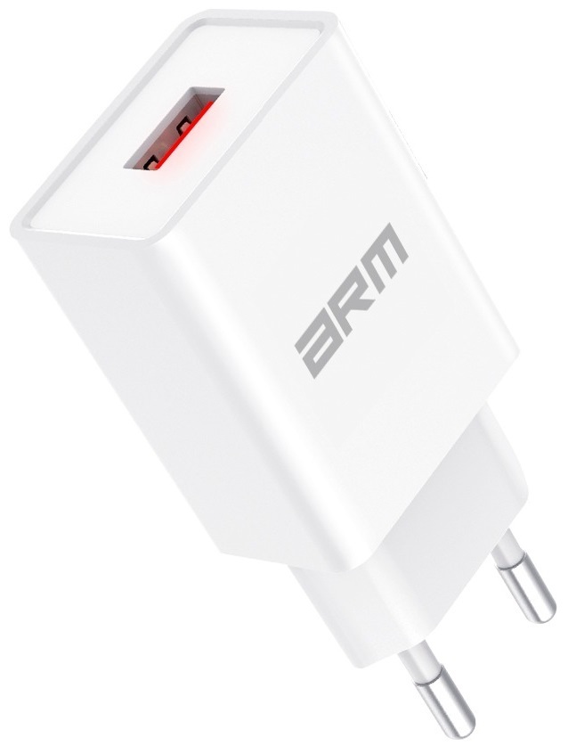 Мережевий зарядний пристрій ArmorStandart AR02 1хUSB(3.1A) White (ARM59714) фото1