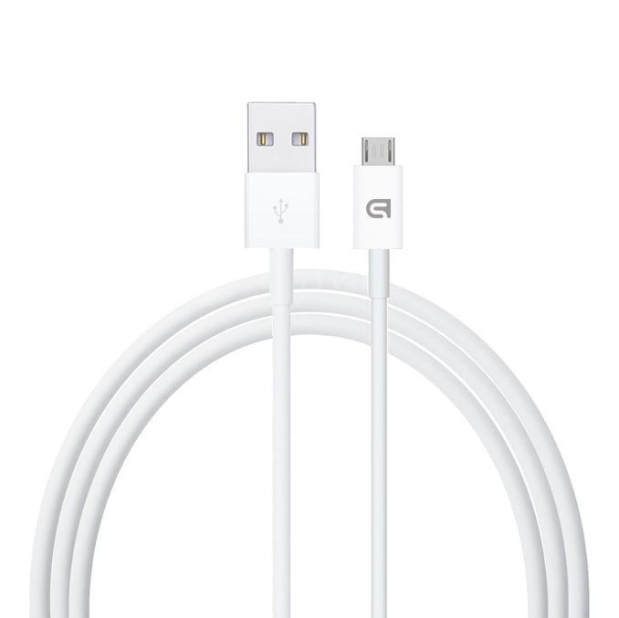 Кабель ArmorStandart AMD518 Micro USB to USB Cable 1m white (ARM58525) фото1