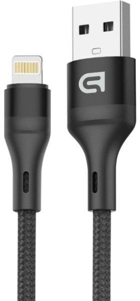 Кабель ArmorStandart AR87 USB to Lightning 3A 1.2m Black (ARM64037) фото1