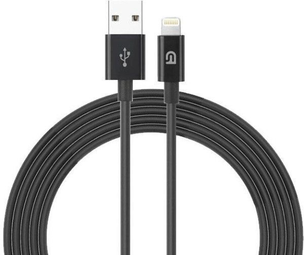 Кабель ArmorStandart AMD818BL Lightning to USB Cable 1.2m black (ARM64373) фото1
