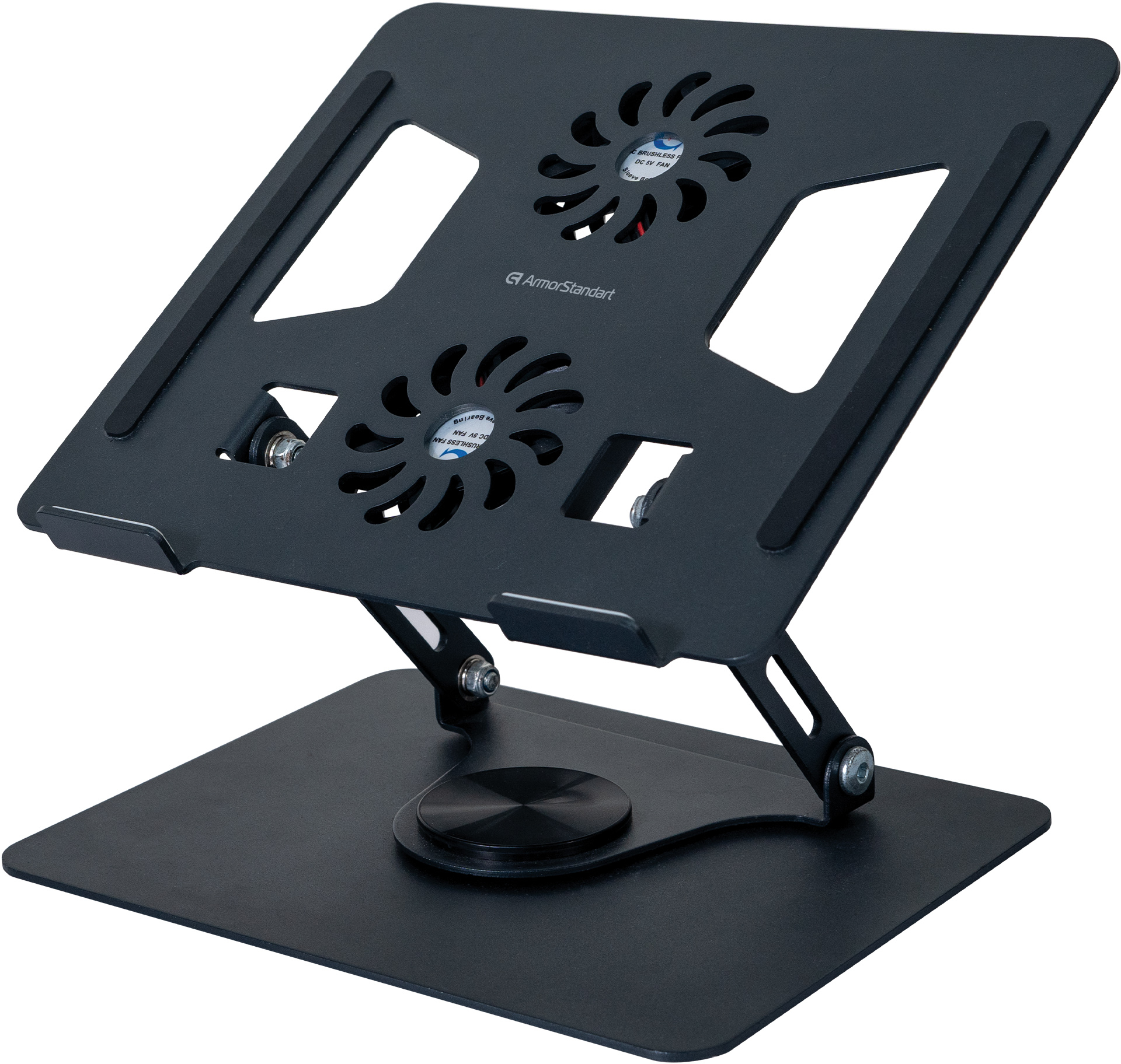 Підставка для ноутбука ArmorStandart Comfort+ H31 Aluminum Graphite (ARM77740) фото1