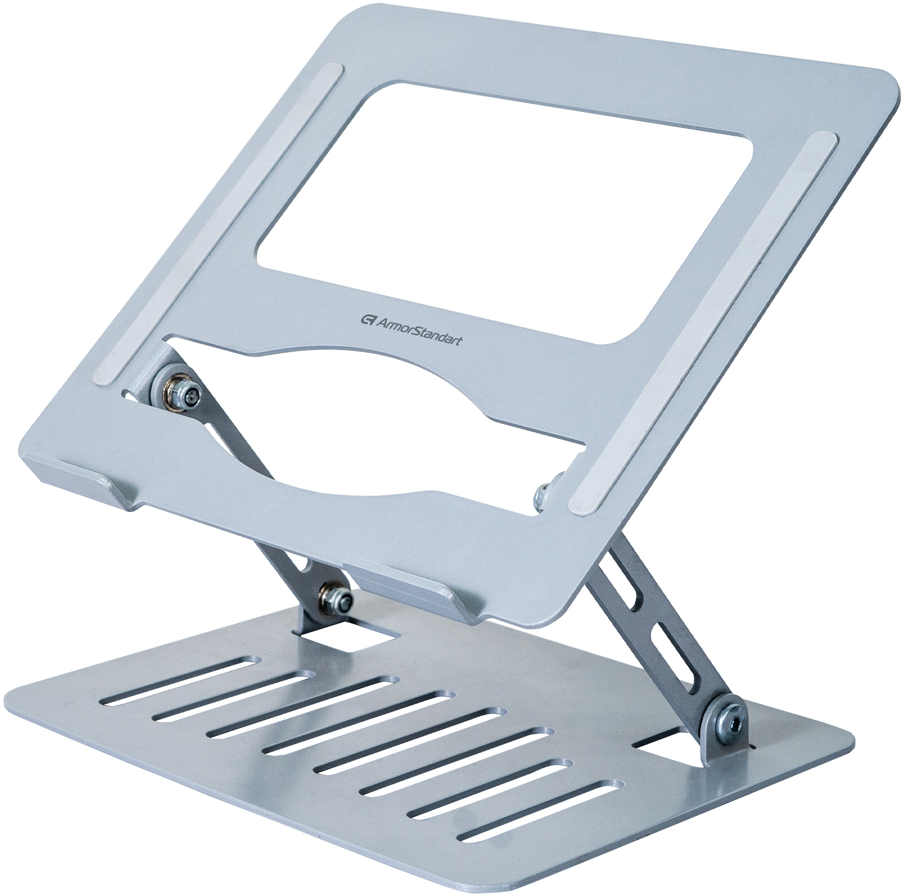 Підставка для ноутбука ArmorStandart Comfort+ H32 Aluminum Silver (ARM77741) фото1