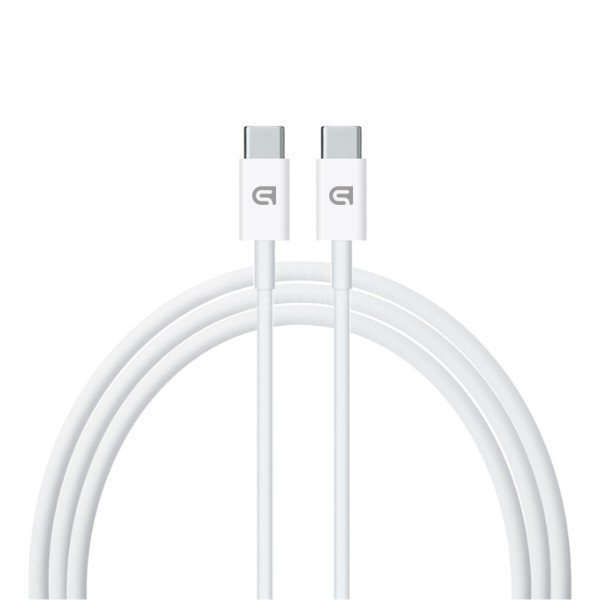 Кабель ArmorStandart ABMM093 USB-C to USB-C Cable 1m white (ARM63471) фото1