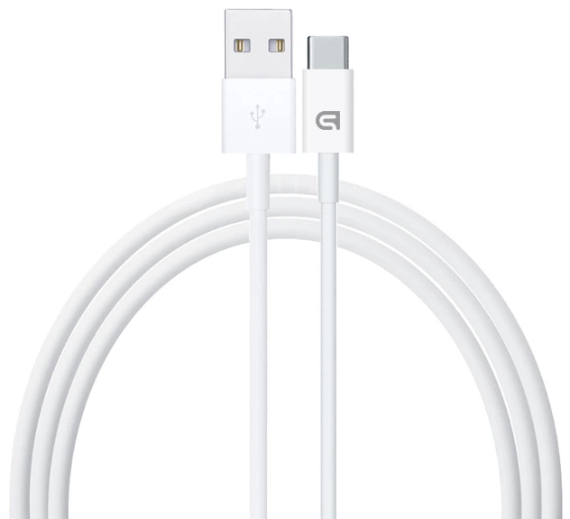 Кабель ArmorStandart AMD718 USB-C to USB Cable 1m white (ARM58529) фото1