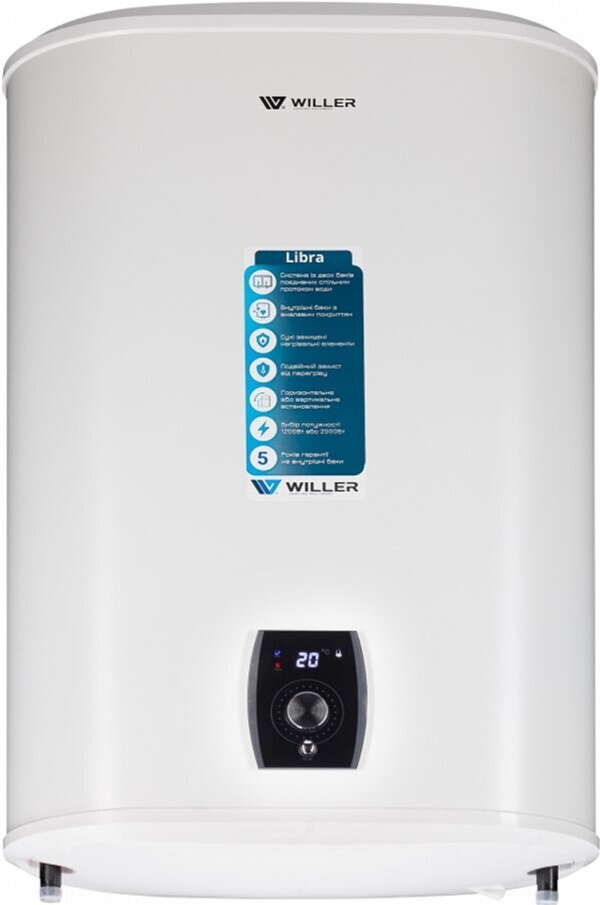 Бойлер WILLER EVH50DRI Libra фото1