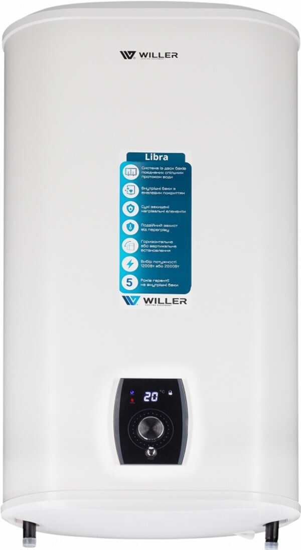 Бойлер WILLER EVH80DRI Libra