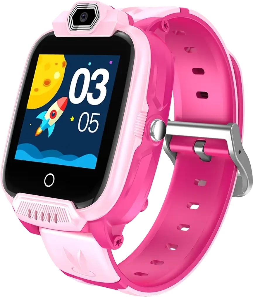 Дитячий годинник Canyon Jondy KW-44 4G Camera GPS Music Pink (CNE-KW44PP) фото1