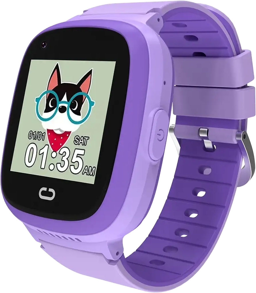 Детские часы Canyon Sunny KW-48 Video 4G GPS Games&Music Violet (CNE-KW48VL) фото1