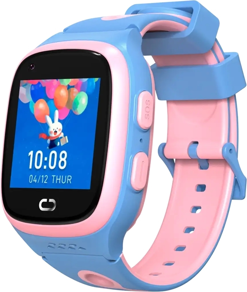 Дитячий годинник Canyon Zefir KW-49 4G GPS Pink-Blue (CNE-KW49PB) фото1