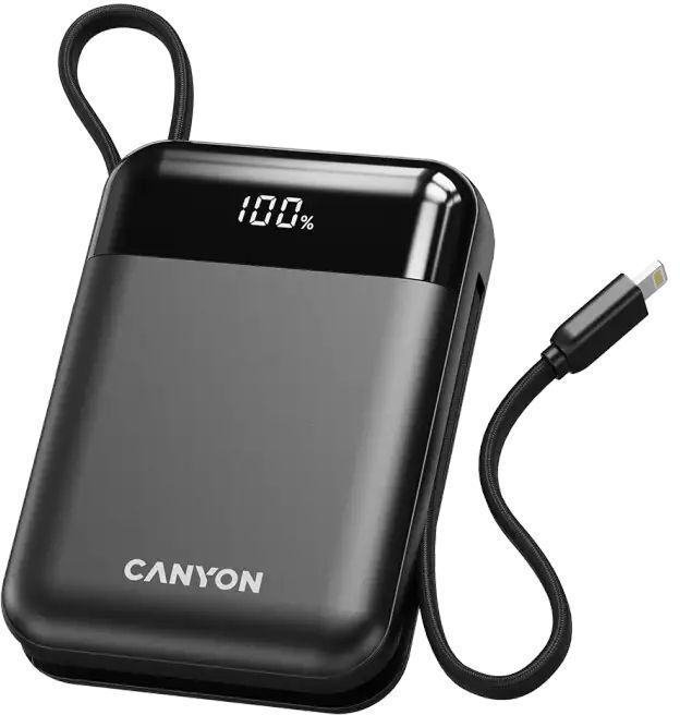 Портативний акумулятор Canyon OnPower 104 10000mAh Black (CNS-CPB104B) фото1