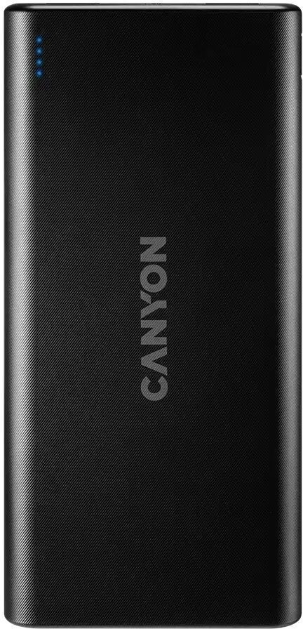 Портативний акумулятор Canyon PB-106 10000mAh Black (CNE-CPB1006B) фото1