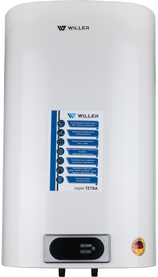 Бойлер WILLER EV80DRI Tetra фото1