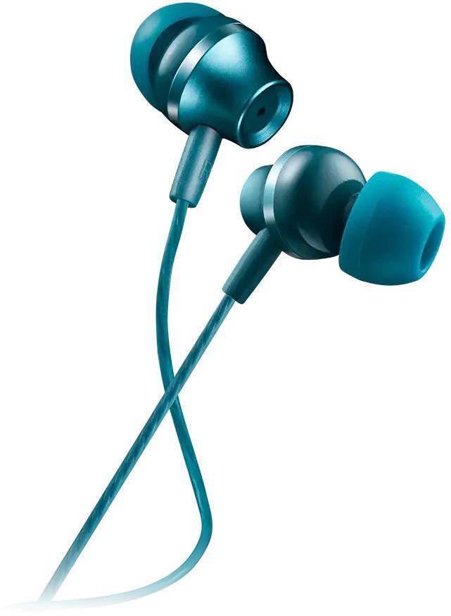 Наушники Canyon SEP-3 Mic Blue Green (CNS-CEP3BG) фото1