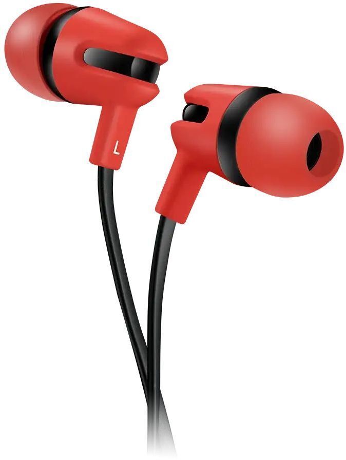 Наушники Canyon SEP-4 Mic Flat Red (CNS-CEP4R)