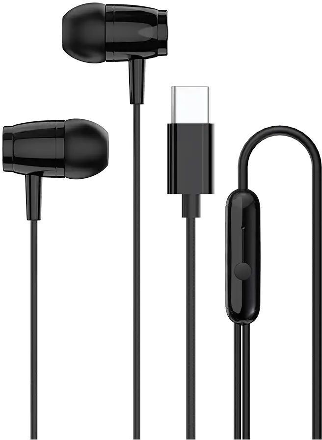 Наушники Canyon SEP-5 Type-C Black (CNS-CEP5B)