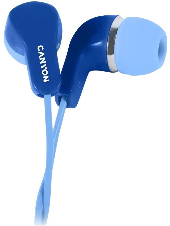 Наушники Canyon EPM-02 Mic Blue (CNS-CEPM02BL) фото1