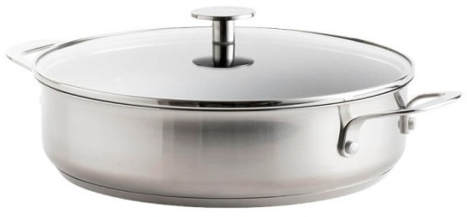 Сотейник з кришкою KitchenAid SSS, 28 см (CC005739-001) фото1