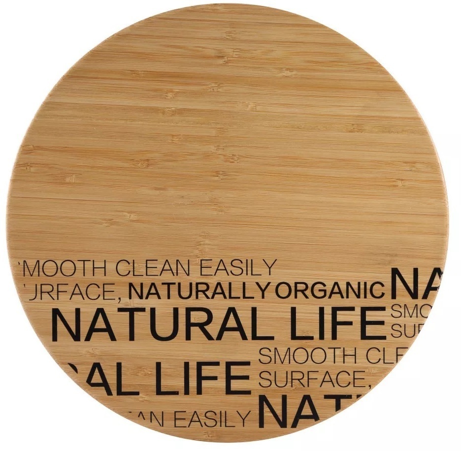 Доска для нарезки Bergner Natural, 30x1,5 см, бамбук (BG-4924) фото1