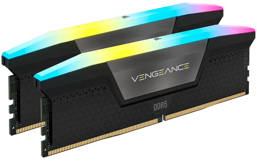 Память для ПК Corsair DDR5 96GB (2x48GB) 6800 MHz Vengeance RGB Black (CMH96GX5M2B6800C34)