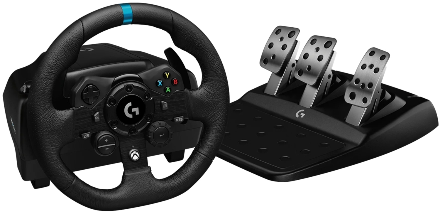 Руль Logitech G923 Racing Wheel and Pedals for Xbox One and PC (941-000158)