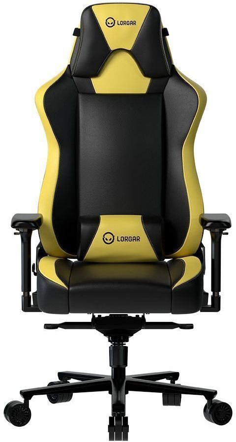 Кресло игровое Lorgar Base 311 Black Yellow (LRG-CHR311BY) фото1