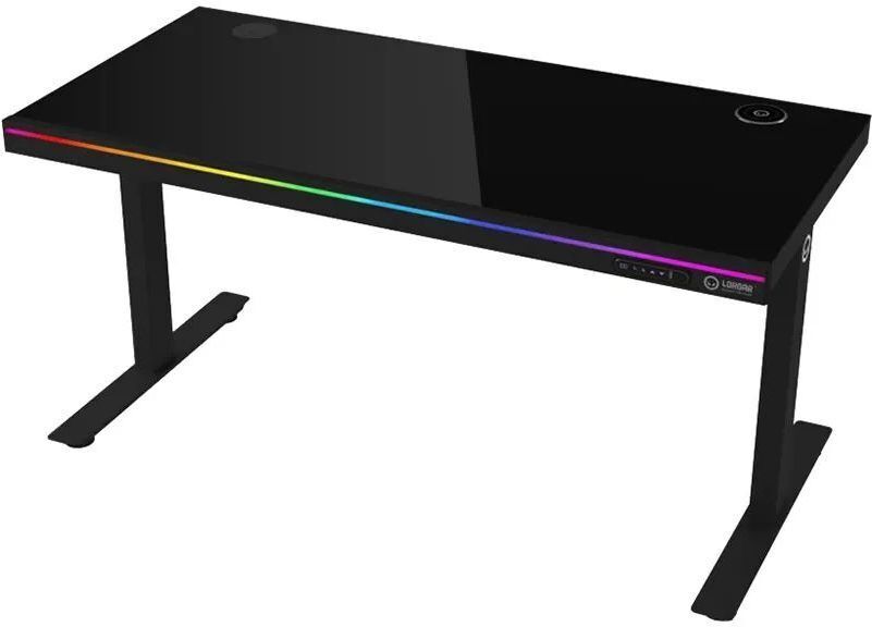 Стол игровой Lorgar PRO 80G Glass Black (LRG-DP80G) фото1