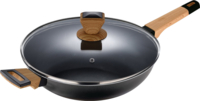 Сотейник з кришкою Bergner Earth black, 28 см (BG-34628-BK)