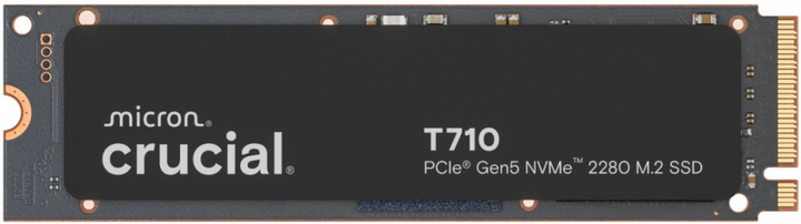 SSD накопичувач Crucial T710 4TB M.2 2280 NVMe PCIe Gen5 (CT4000T710SSD8) фото1