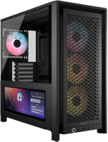 Корпус Corsair FRAME 4000D LCD RS ARGB Mid-Tower Black (CC-9011326-WW)