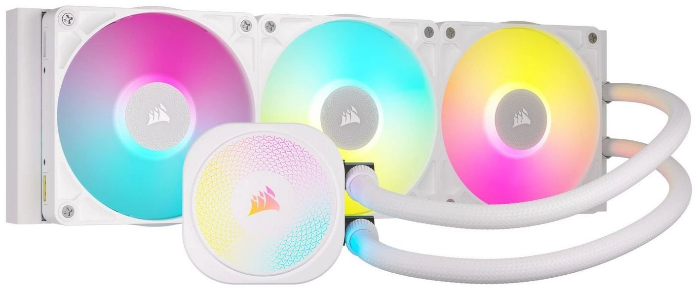 Система жидкостного оxлаждения Corsair iCUE LINK TITAN 360 RX RGB White (CW-9061021-WW)