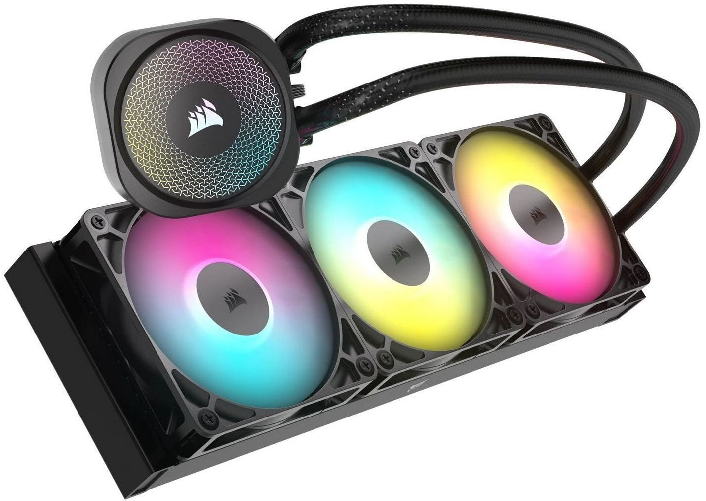 Система жидкостного оxлаждения Corsair NAUTILUS 360 RS ARGB Black (CW-9060093-WW) фото1
