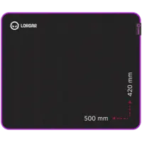 Игровая поверхность Lorgar Main 315 Black/Purple (LRG-GMP315)