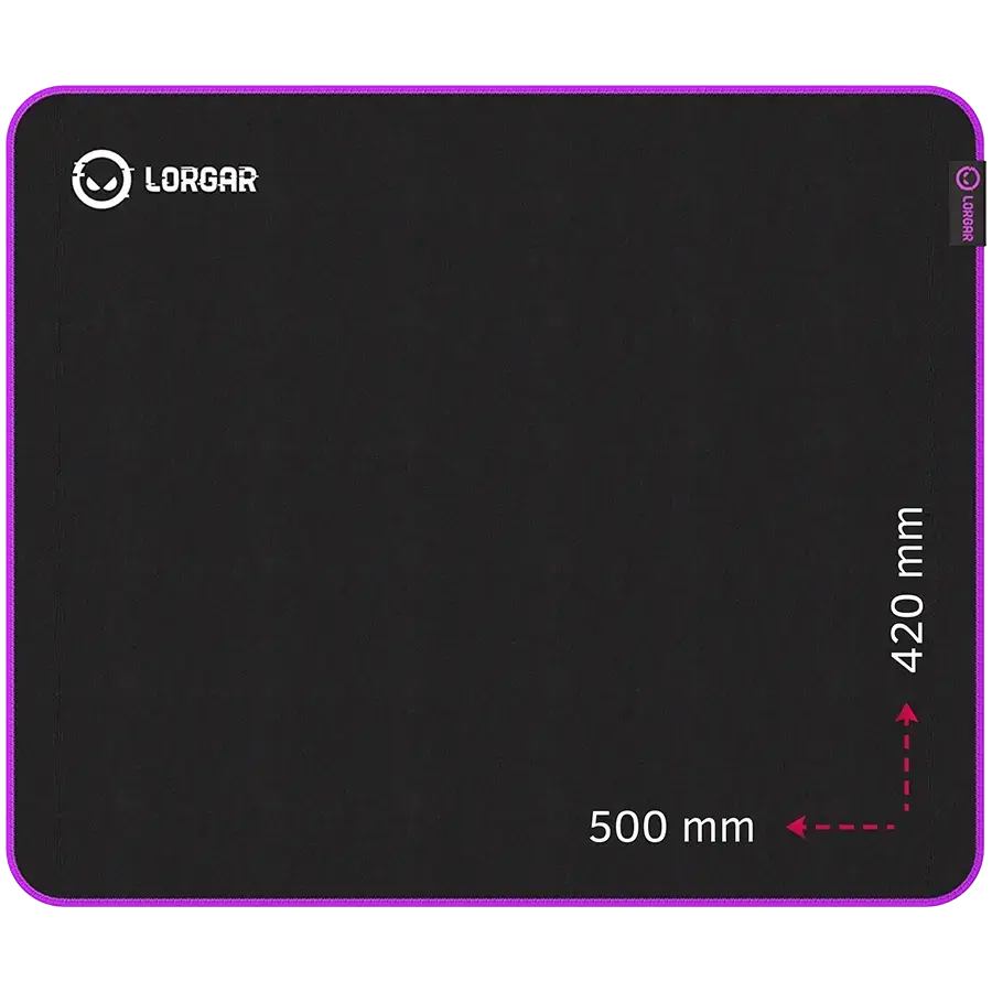Игровая поверхность Lorgar Main 315 Black/Purple (LRG-GMP315) фото1