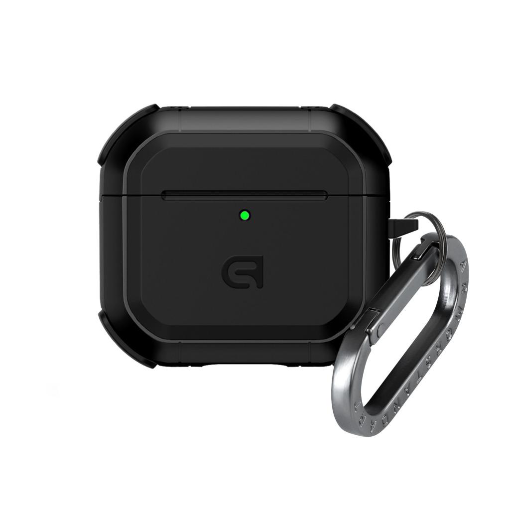 Чохол ArmorStandart Panzer для Apple Airpods 4 Black (ARM82552) фото1