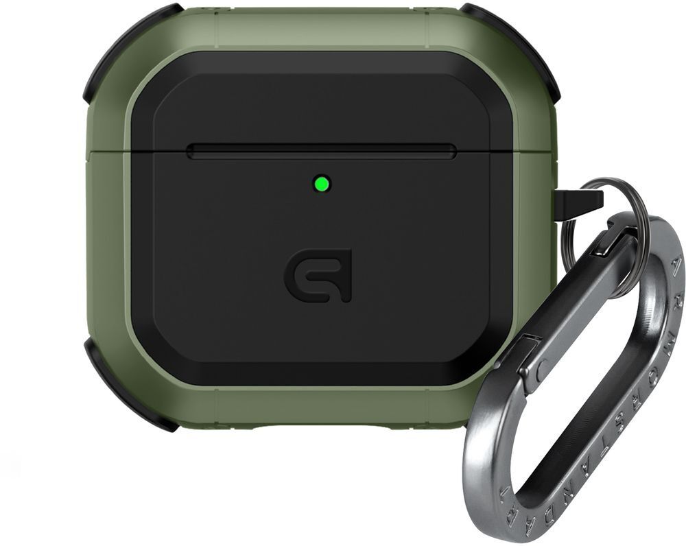 Чохол ArmorStandart Panzer для Apple Airpods 4 Olive Green (ARM82554) фото1