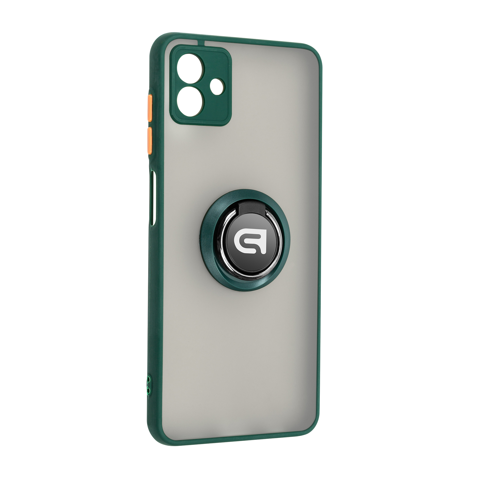 Чехол ArmorStandart Frosted Matte Ring для Samsung A04 (A045) Dark Green (ARM68343) фото1
