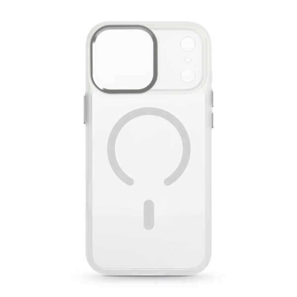 

Чехол ArmorStandart Unit-C MagCase для Apple iPhone 17 Pro Max Matte Clear Silver (ARM91205)