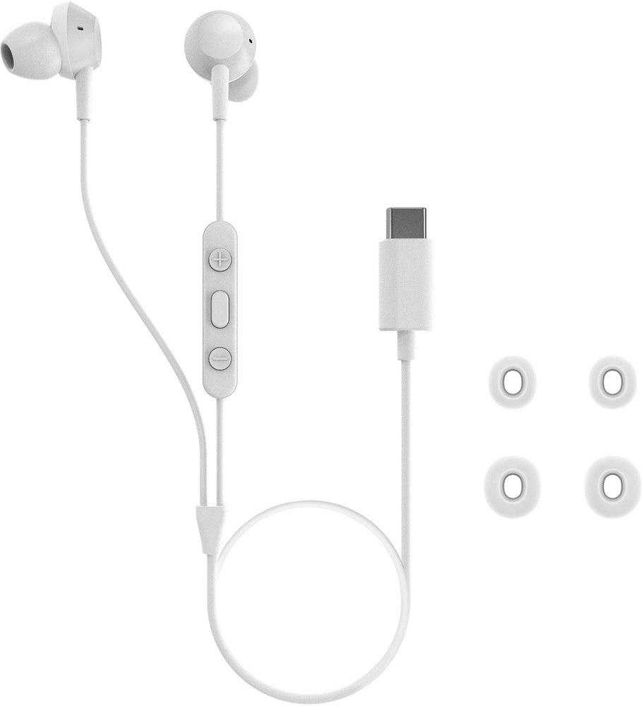 Наушники Philips TAE5008WT Type-C Mic White фото1